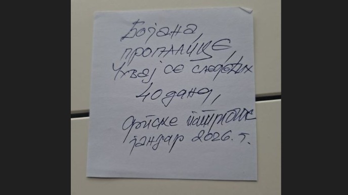 Osuda pretnji Bojani Savović